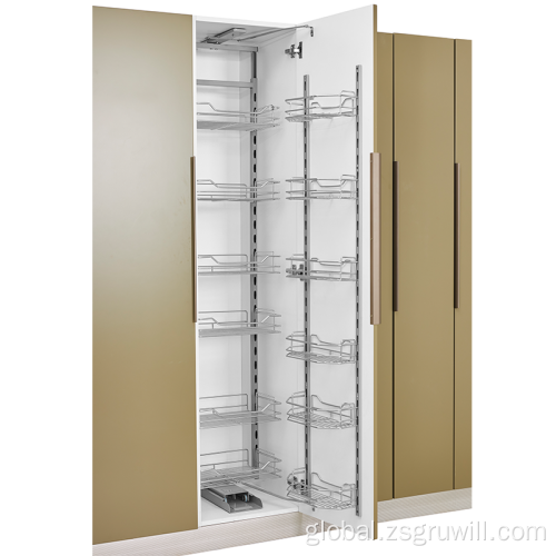 4/5/6 Layer Cabinet Storage Baskets 4/5/6 Layer storage baskets pull out pantry Organizer Supplier